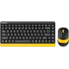 Клавиатура + мышь A4Tech Fstyler FG1110 клав:черный/желтый мышь:черный/желтый USB беспроводная Multimedia (FG1110 BUMBLEBEE) Клавиатура + мышь A4Tech Fstyler FG1110 клав:черный/желтый мышь:черный/желтый USB беспроводная Multimedia (FG1110 BUMBLEBEE)